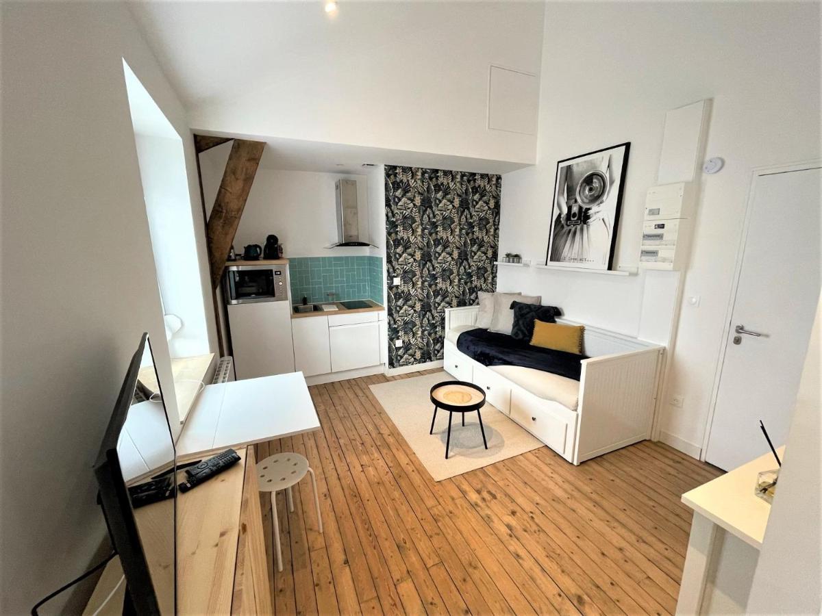 Ferienwohnung Studio Proche Hyper-Centre Avenue Jean Jaures Reims Exterior foto