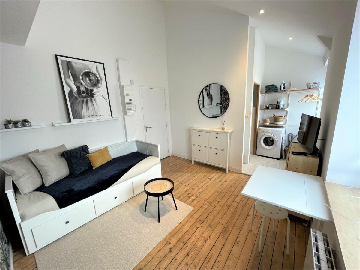 Ferienwohnung Studio Proche Hyper-Centre Avenue Jean Jaures Reims Exterior foto